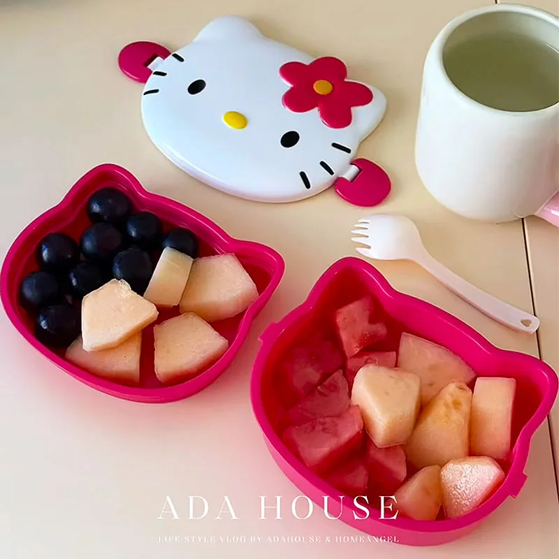 Kotak Makan Siang Bentuk Hello - Food Storage Made Easy ulasan dan harga