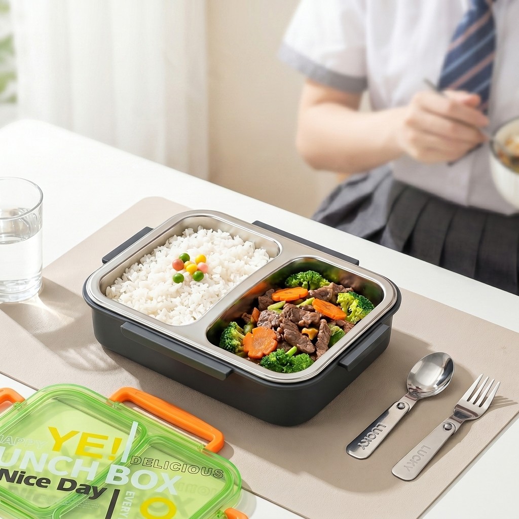 Kotak Makan Bento Stainless St - Food Storage Made Easy ulasan dan harga