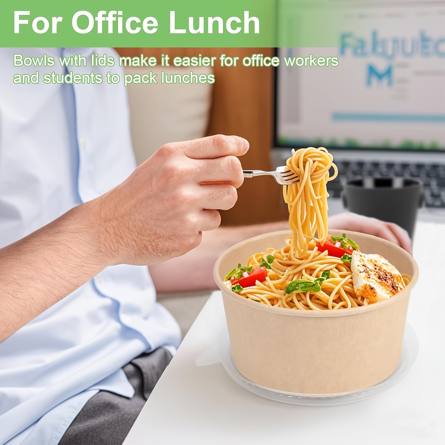 Mangkuk Kertas 25Oz/750Ml 25/5 - Food Storage Lunch Box ulasan dan harga