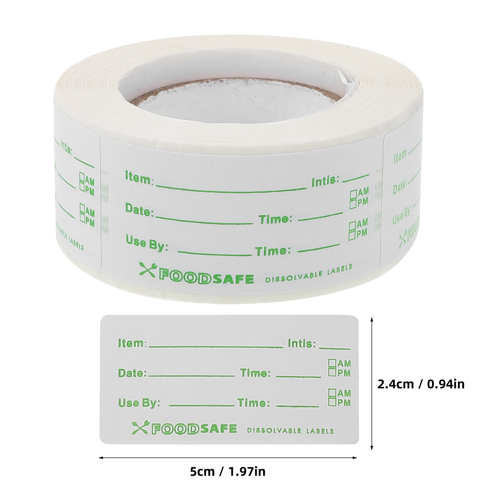 1 Rol Stiker Tanggal Kecil, La - Food Storage Freezer Containers ulasan dan harga