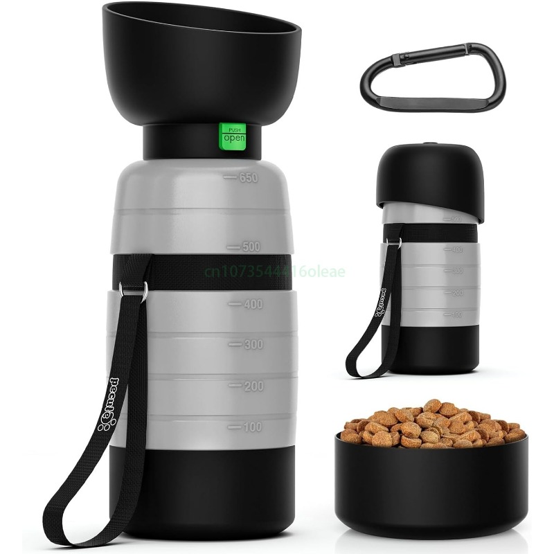 Botol Air Anjing 650ML dengan  - Portion Control Container ulasan dan harga